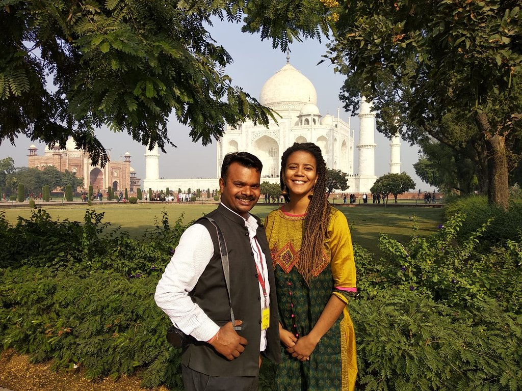 Taj Mahal Tour Happy Faces